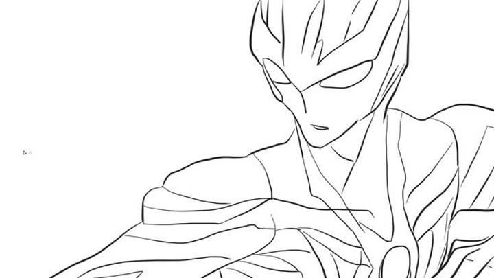 捷德奥特曼简笔画 捷德奥特曼简笔画简单又帅气