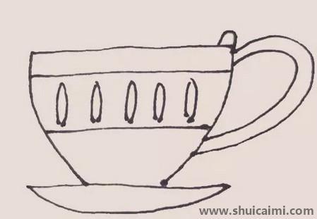 茶杯儿童简笔画