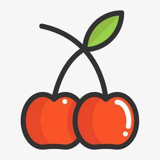 樱桃简笔画图片大全 樱桃简笔画图片大全带颜色