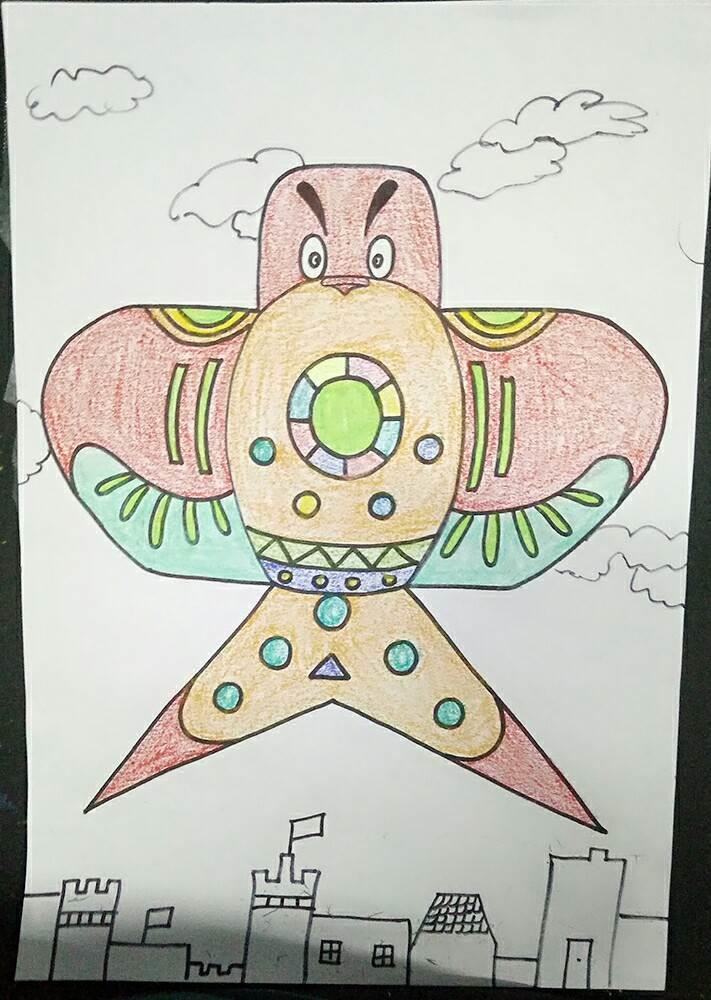 风筝简笔画 风筝简笔画简单又漂亮