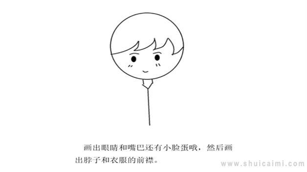 男孩头像简笔画怎么画 男孩头像简笔画图片