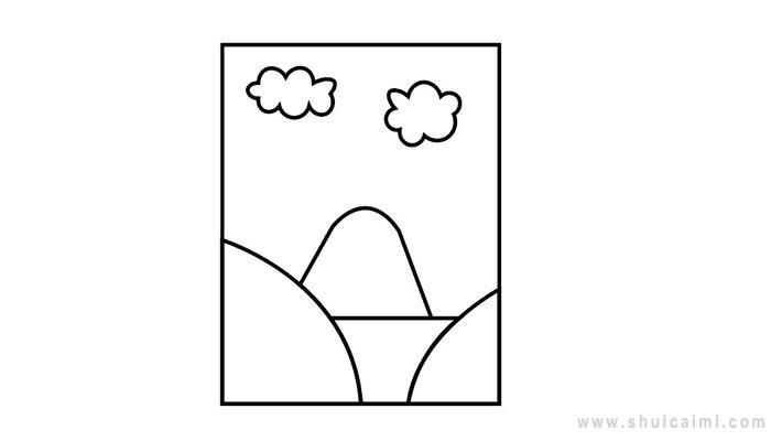 邮票简笔画怎么画 邮票简笔画好看