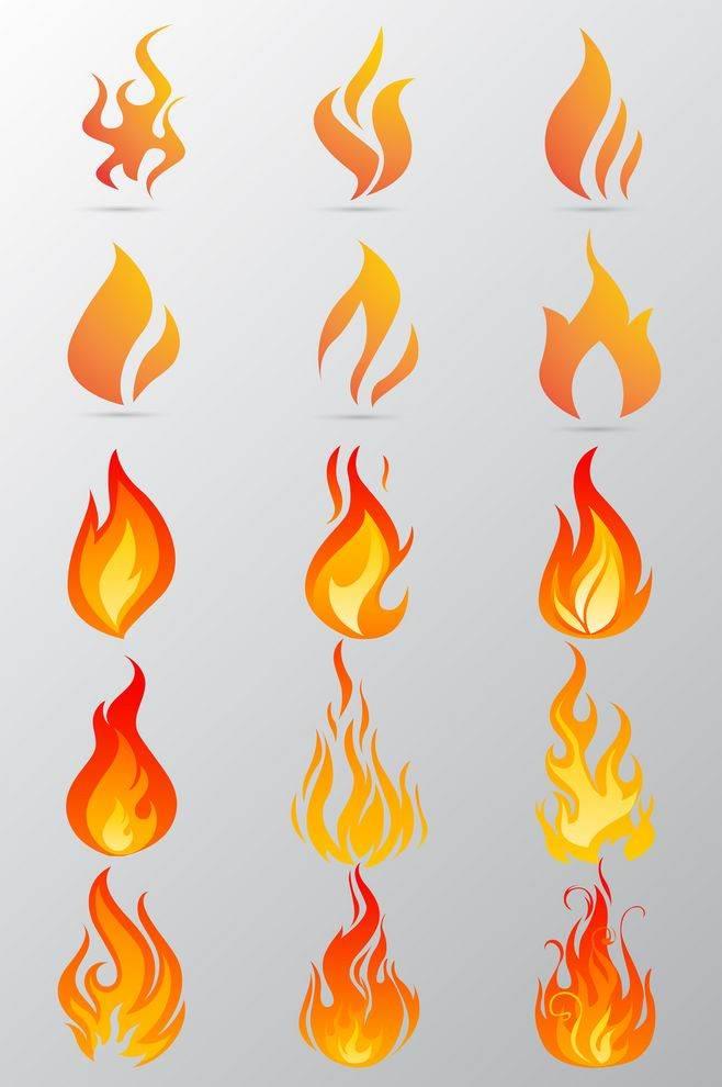 火苗简笔画 火苗简笔画图片