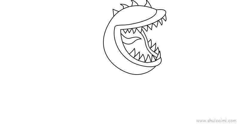 大嘴花儿童画怎么画 大嘴花简笔画图片大全