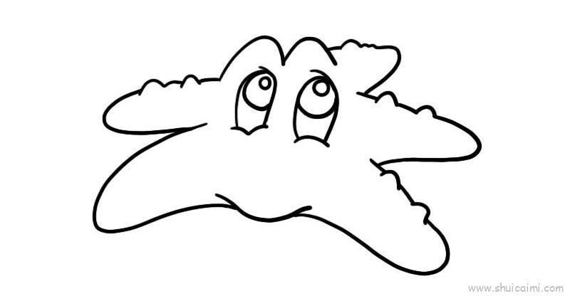 海星儿童画怎么画 海星简笔画简单又好看