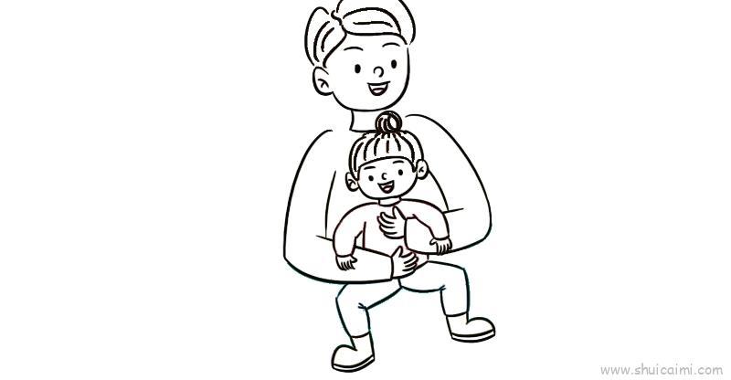 爸爸儿童画怎么画 爸爸简笔画简单又好看