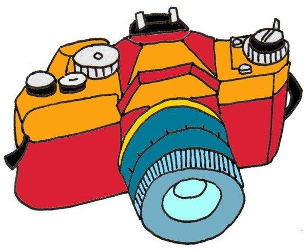 相机的简笔画怎么画  相机的简笔画步骤