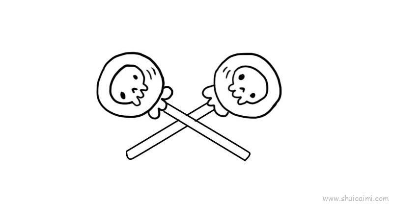 糖果儿童画怎么画 糖果简笔画图片