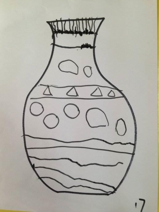 陶瓷简笔画 景德镇陶瓷简笔画