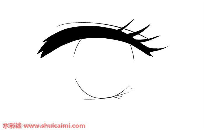 漫画眼睛怎么画 眼睛简笔画简单易画彩色