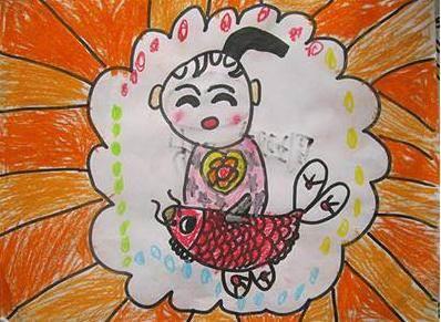 年画简笔画图片大全 年画简笔画图片大全简单儿童