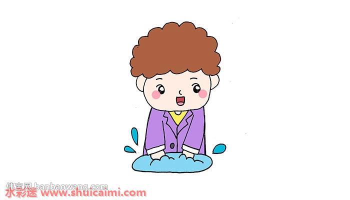 关于疫情防护简笔画怎么画?
