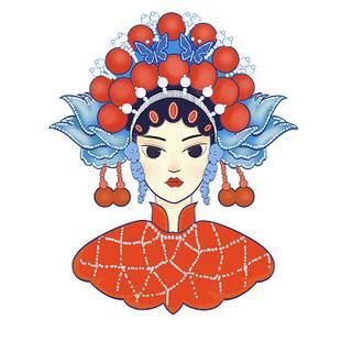 京剧脸谱简笔画 京剧脸谱简笔画儿童画
