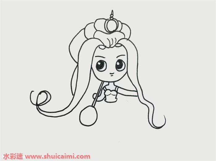 叶罗丽仙子茉莉怎么画 叶罗丽仙子茉莉简笔画简单好看