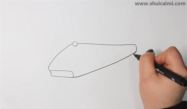 高铁简笔画怎么画 高铁简笔画步骤