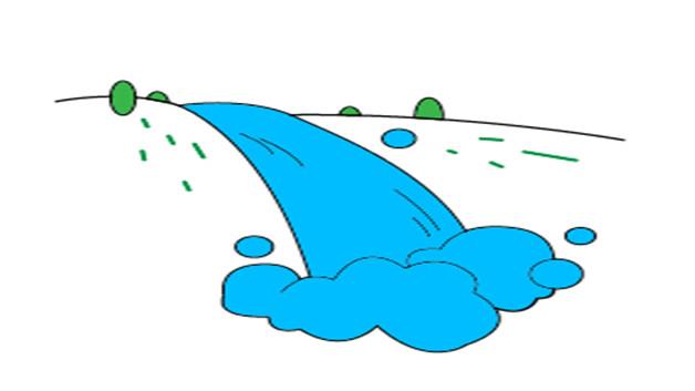 河流简笔画怎么画 河流简笔画简单