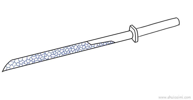 魔刀千刃儿童画怎么画 魔刀千刃简笔画好看