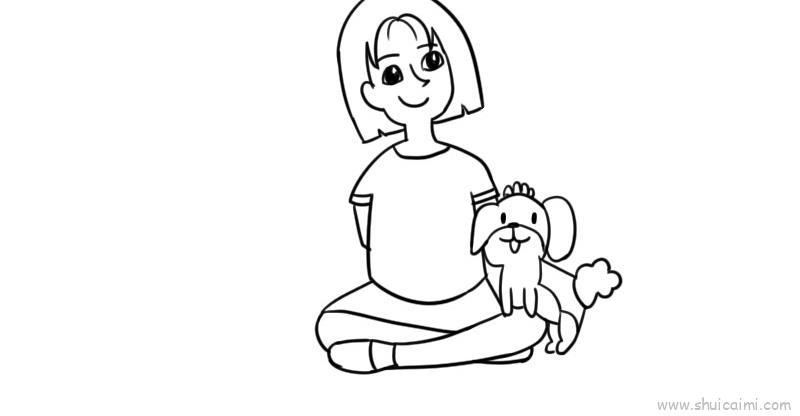 爱护小动物主题儿童画怎么画 爱护小动物主题简笔画图片