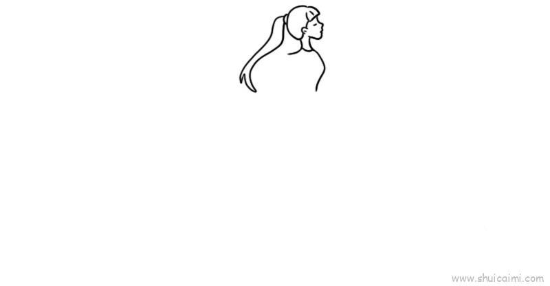 舞蹈家儿童画怎么画 舞蹈家简笔画步骤