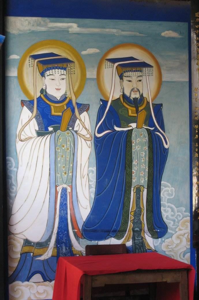 玉皇大帝王母娘娘简笔画 玉皇大帝王母娘娘简笔画怎么画