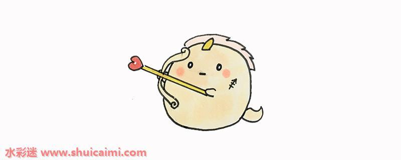 射手座怎么画 射手座简笔画简单又漂亮