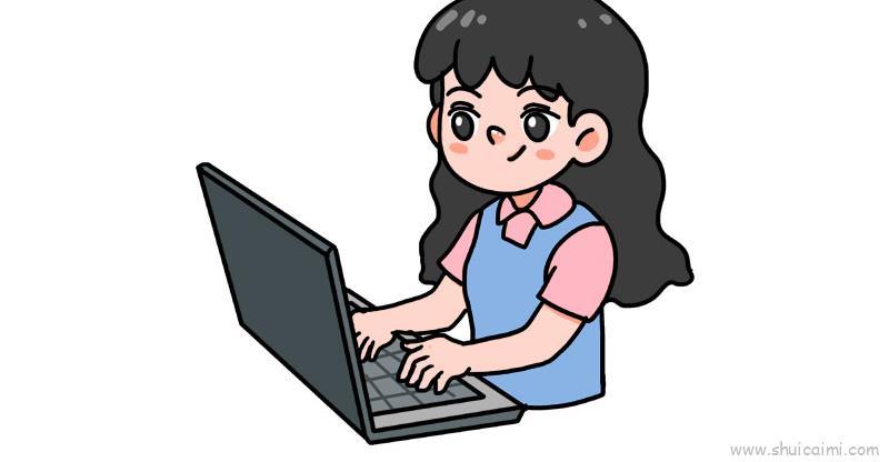世界电信和信息社会日儿童画怎么画 世界电信和信息社会日简笔画画法