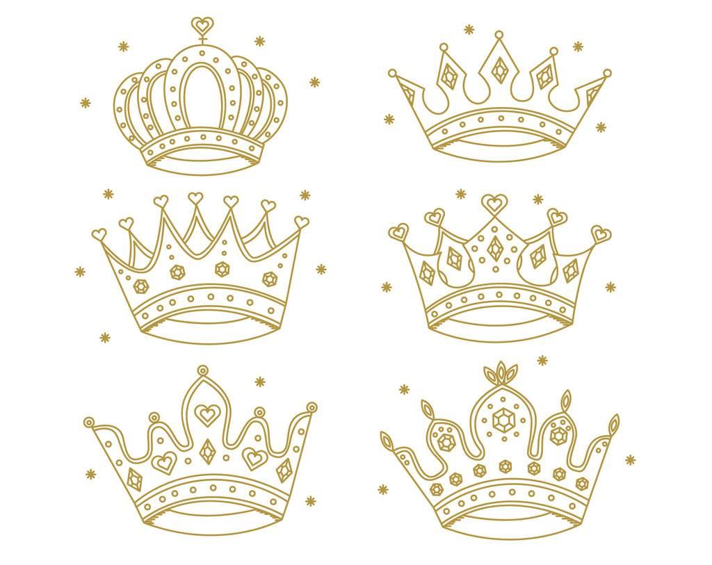 皇冠简笔画 皇冠简笔画图片素材