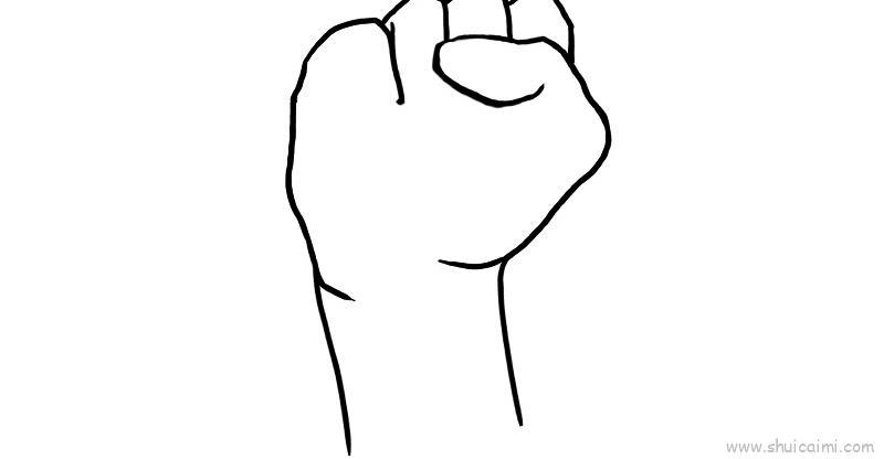 加油鼓励儿童画怎么画 加油鼓励简笔画简单又好看