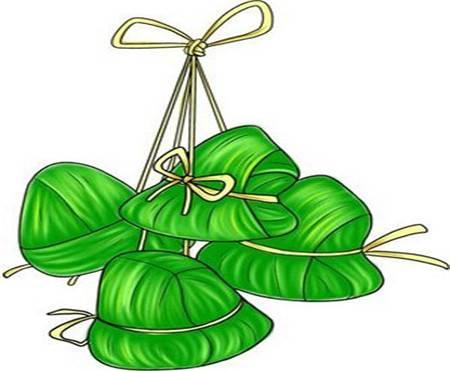 粽子简笔画图片 粽子简笔画图片可爱