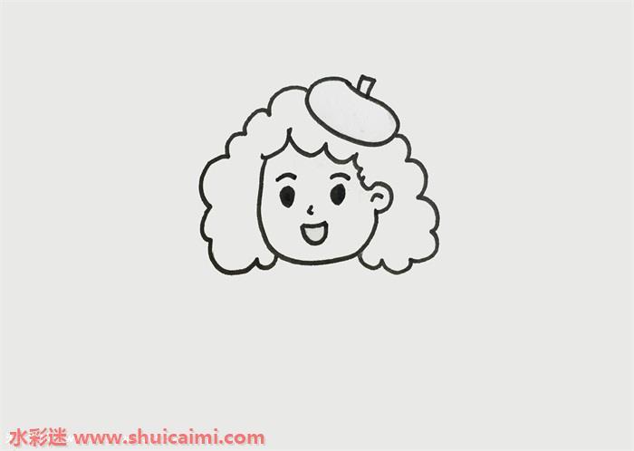 画家怎么画 画家简笔画图片彩色