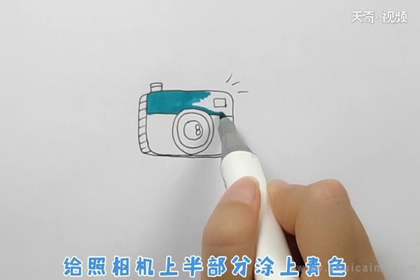 照相机简笔画怎么画 照相机简笔画图片大全