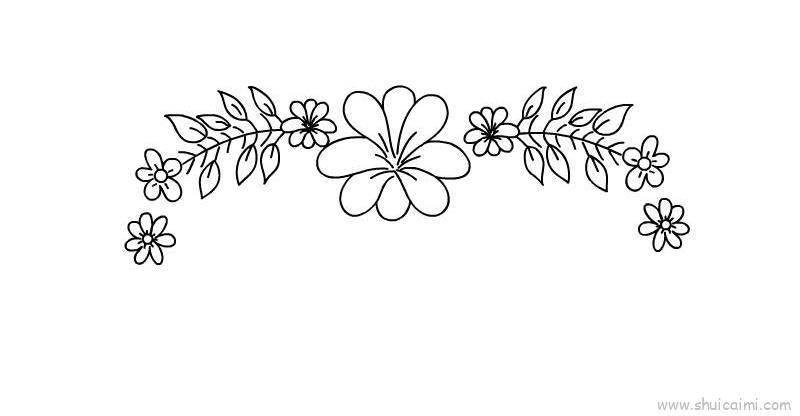 板报花边儿童画怎么画 板报花边简笔画图片大全
