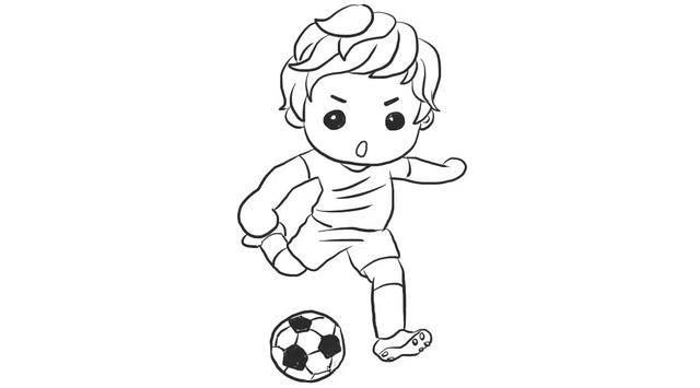 动漫简笔画男生帅气 动漫简笔画男生帅气简单