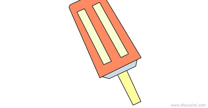 冰棒儿童画怎么画 冰棒简笔画简单又好看