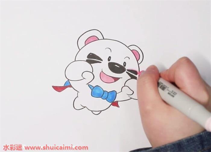 超级小熊布迷怎么画 超级小熊布迷简笔画画法