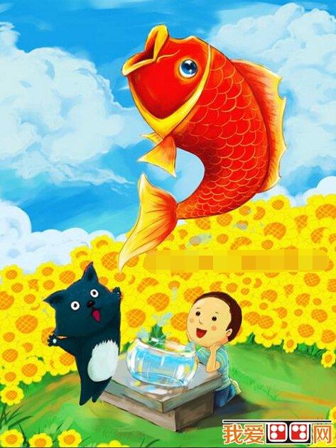 儿童故事插画欣赏简笔画怎么画 儿童故事插画欣赏简笔画好看