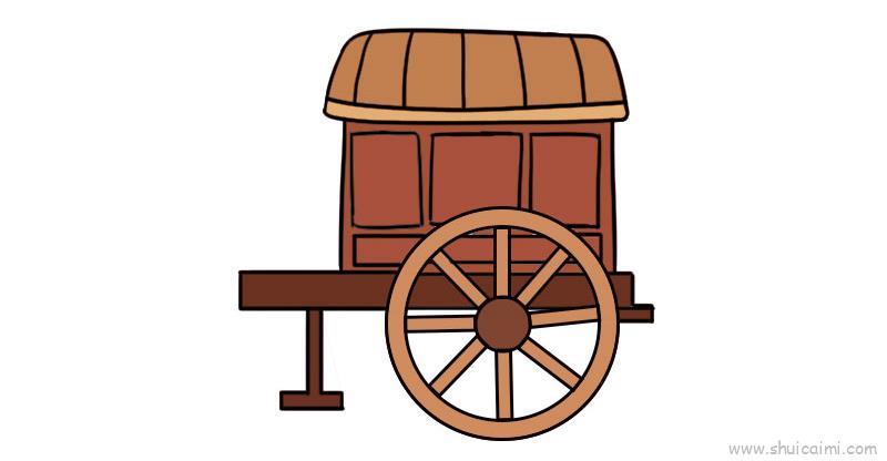 古代儿童画怎么画 古代简笔画图片大全