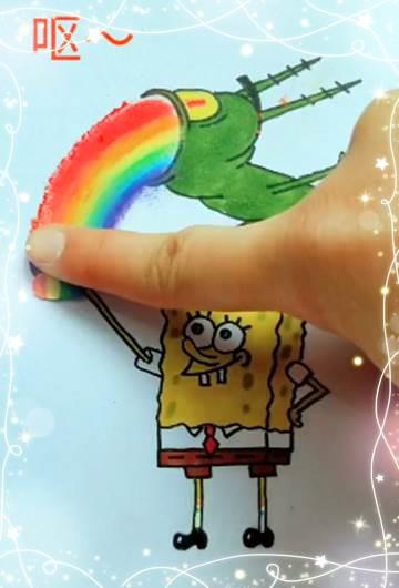 痞老板简笔画 痞老板简笔画带颜色