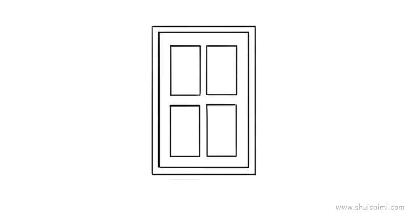 门儿童画怎么画 门简笔画简单