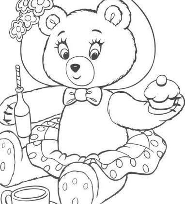 熊简笔画 熊简笔画简单