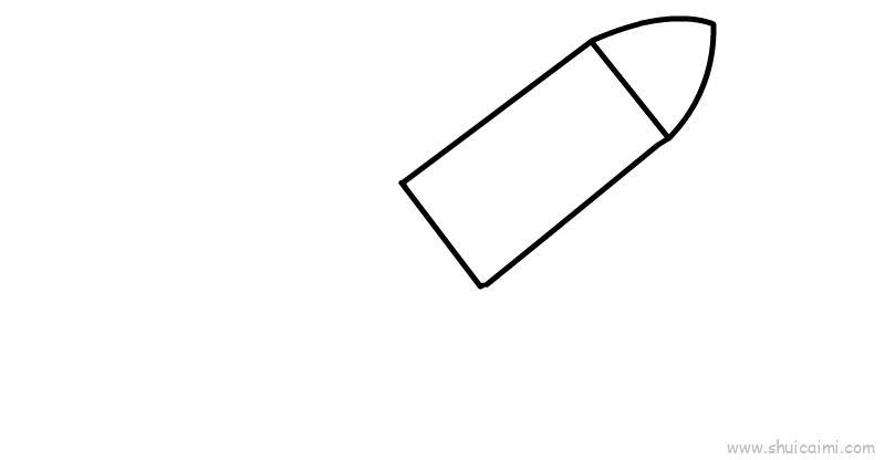 火箭教程儿童画怎么画 火箭教程简笔画简单