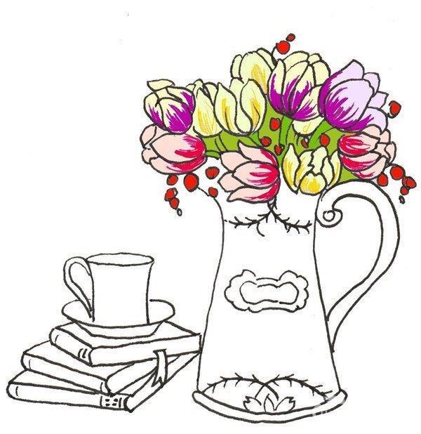 郁金香的简笔画怎么画 郁金香的简笔画好看