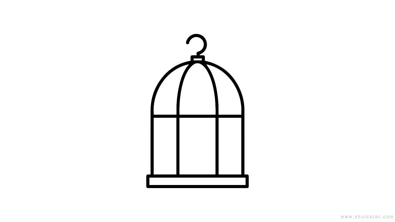 鸟笼简笔画怎么画 鸟笼简笔画步骤