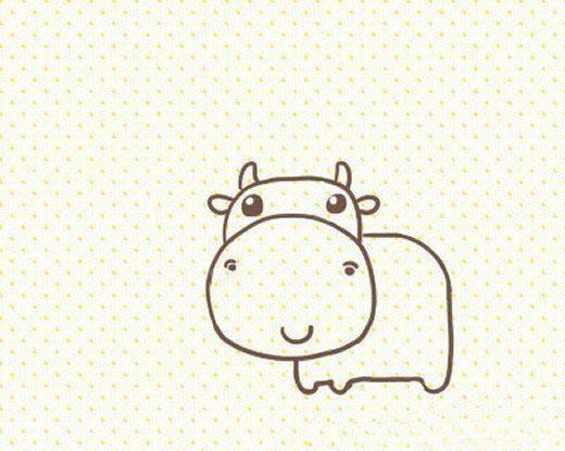 牛怎么画简笔画 牛怎么画简笔画儿童