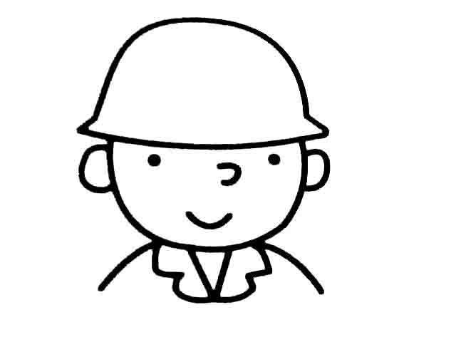 工人简笔画图片大全 工人简笔画图片大全大图