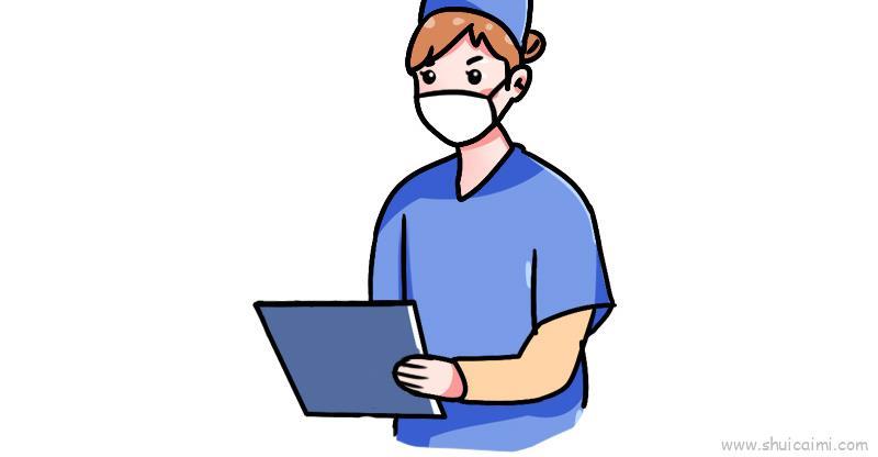 抗疫医生教程儿童画怎么画 抗疫医生教程简笔画步骤