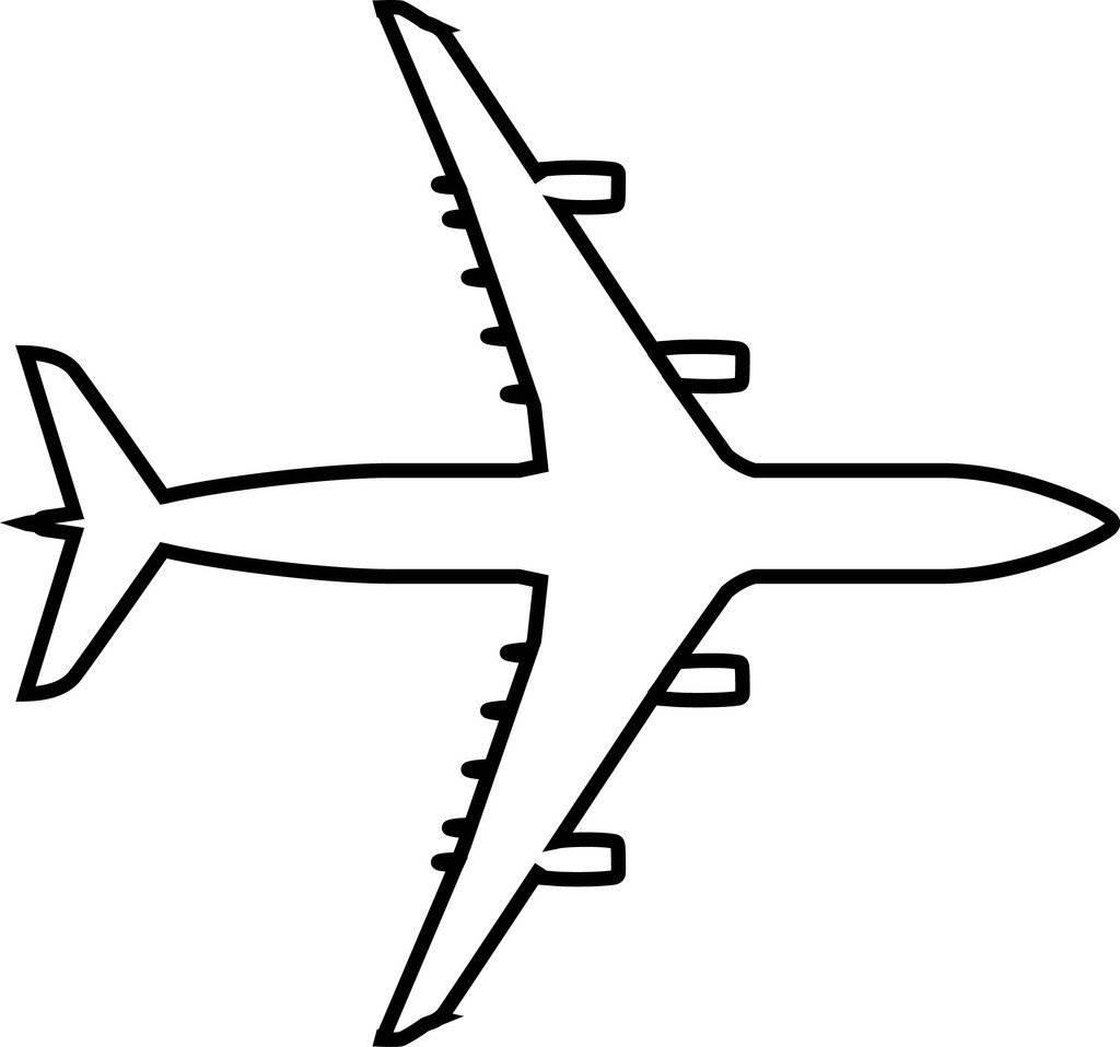 幼儿飞机简笔画图片大全 幼儿飞机简笔画图片大全可爱