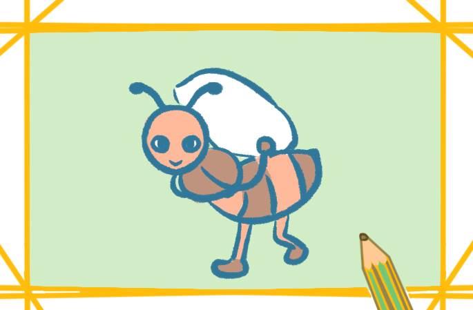 蚂蚁简笔画图片大全 蚂蚁简笔画图片大全可爱