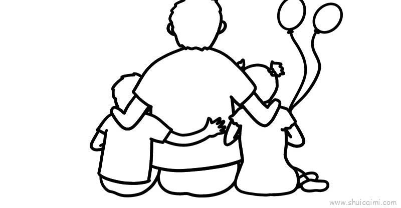 父亲节教程儿童画怎么画 父亲节教程简笔画简单