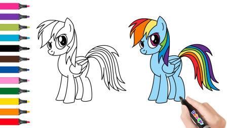 小马简笔画 小马简笔画简单可爱